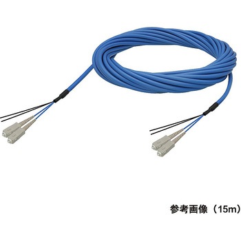 マルチモード光ファイバーケーブル SC-SC 2芯＜屋内用 補強 ＞2～10m ダイヤトレンド