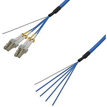 マルチモード光ファイバーケーブル LC-コネクタなし 4芯＜屋内用 補強 ＞2～10m ダイヤトレンド