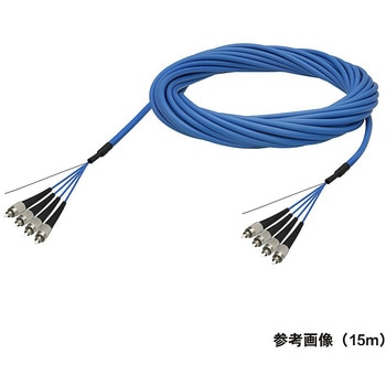 マルチモード光ファイバーケーブル FC-FC 4芯＜屋内用 補強 ＞2～10m ダイヤトレンド