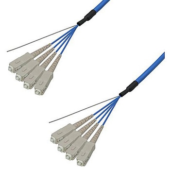 マルチモード光ファイバーケーブル SC-SC 4芯＜屋内用 補強 ＞2～10m ダイヤトレンド