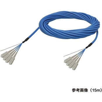 マルチモード光ファイバーケーブル SC-SC 4芯＜屋内用 補強 ＞2～10m ダイヤトレンド
