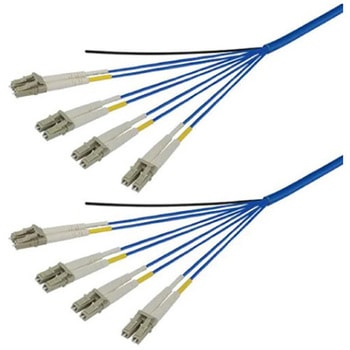 マルチモード光ファイバーケーブル LC-LC 8芯＜屋内用 補強 ＞2～10m ダイヤトレンド
