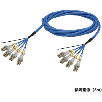 マルチモード光ファイバーケーブル LC-LC 8芯＜屋内用 補強 ＞2～10m ダイヤトレンド