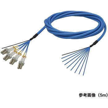 マルチモード光ファイバーケーブル LC-コネクタなし 8芯＜屋内用 補強 ＞2～10m ダイヤトレンド