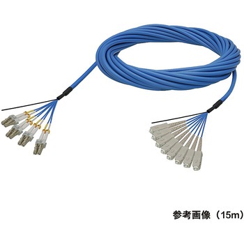 マルチモード光ファイバーケーブル LC-SC 8芯＜屋内用 補強 ＞2～10m ダイヤトレンド