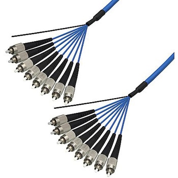 マルチモード光ファイバーケーブル FC-FC 8芯＜屋内用 補強 ＞2～10m ダイヤトレンド