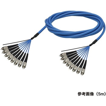 マルチモード光ファイバーケーブル FC-FC 8芯＜屋内用 補強 ＞2～10m ダイヤトレンド