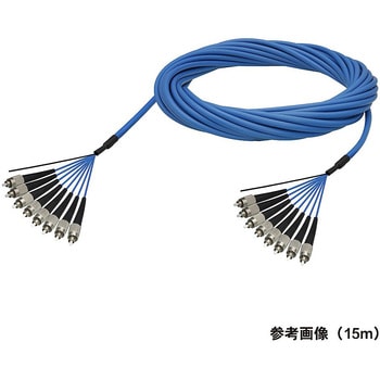 マルチモード光ファイバーケーブル FC-FC 8芯＜屋内用 補強 ＞2～10m ダイヤトレンド