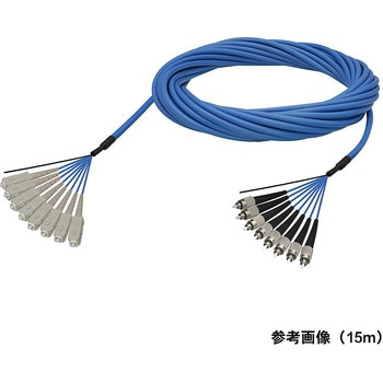 マルチモード光ファイバーケーブル SC-FC 8芯＜屋内用 補強 ＞2～10m - ダイヤトレンド