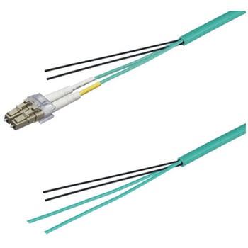 OM3マルチモード光ファイバーケーブル LC-コネクタなし 2芯＜屋内用 補強 ＞2～10m ダイヤトレンド