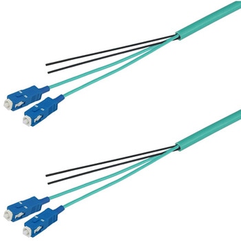 OM3マルチモード光ファイバーケーブル SC-SC 2芯＜屋内用 補強 ＞2～10m ダイヤトレンド