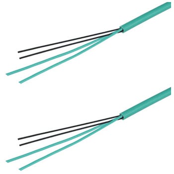 OM3マルチモード光ファイバーケーブル 両端コネクタなし 2芯＜屋内用 補強 ＞2～10m ダイヤトレンド