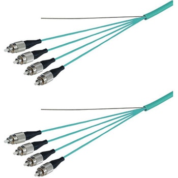 OM3マルチモード光ファイバーケーブル FC-FC 4芯＜屋内用 補強 ＞2～10m ダイヤトレンド