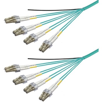 OM3マルチモード光ファイバーケーブル LC-LC 8芯＜屋内用 補強 ＞2～10m ダイヤトレンド