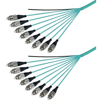 OM3マルチモード光ファイバーケーブル FC-FC 8芯＜屋内用 補強 ＞2～10m ダイヤトレンド