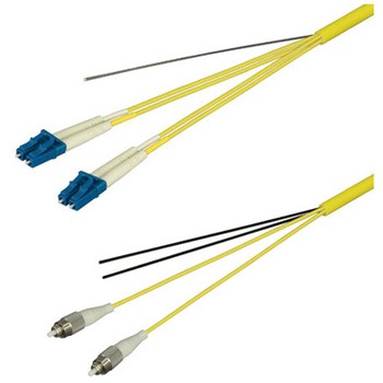 シングルモード光ファイバーケーブル LC-FC 2芯＜屋内用 補強 ＞2～10m ダイヤトレンド