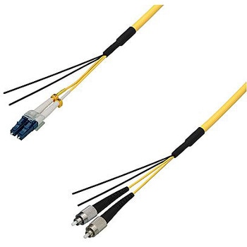 シングルモード光ファイバーケーブル LC-FC 2芯＜屋内用 補強 ＞2～10m ダイヤトレンド