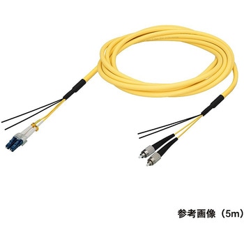 シングルモード光ファイバーケーブル LC-FC 2芯＜屋内用 補強 ＞2～10m ダイヤトレンド