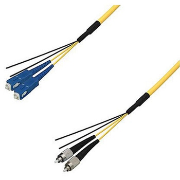 シングルモード光ファイバーケーブル SC-FC 2芯＜屋内用 補強 ＞2～10m ダイヤトレンド