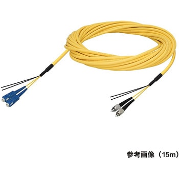シングルモード光ファイバーケーブル SC-FC 2芯＜屋内用 補強 ＞2～10m ダイヤトレンド