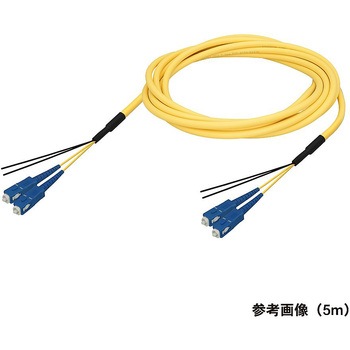 シングルモード光ファイバーケーブル SC-SC 2芯＜屋内用 補強 ＞2～10m ダイヤトレンド