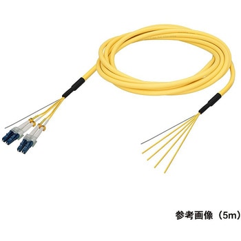 シングルモード光ファイバーケーブル LC-コネクタなし 4芯＜屋内用 補強 ＞2～10m ダイヤトレンド
