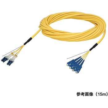 シングルモード光ファイバーケーブル LC-SC 4芯＜屋内用 補強 ＞2～10m ダイヤトレンド