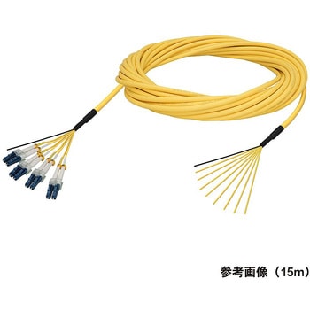 シングルモード光ファイバーケーブル LC-コネクタなし 8芯＜屋内用 補強 ＞2～10m ダイヤトレンド