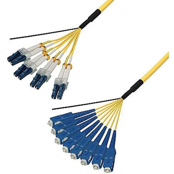 シングルモード光ファイバーケーブル LC-SC 8芯＜屋内用 補強 ＞2～10m ダイヤトレンド