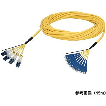 シングルモード光ファイバーケーブル LC-SC 8芯＜屋内用 補強 ＞2～10m - ダイヤトレンド