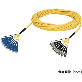 シングルモード光ファイバーケーブル SC-FC 8芯＜屋内用 補強 ＞2～10m ダイヤトレンド