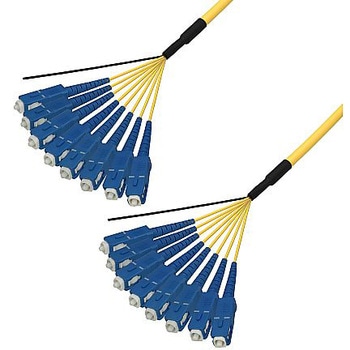 シングルモード光ファイバーケーブル SC-SC 8芯＜屋内用 補強 ＞2～10m ダイヤトレンド