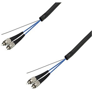 マルチモード光ファイバーケーブル FC-FC 2芯＜屋外用 補強 LAPシース＞2～10m ダイヤトレンド