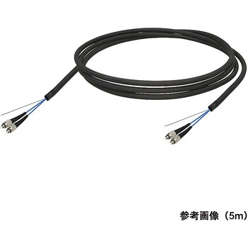 マルチモード光ファイバーケーブル FC-FC 2芯＜屋外用 補強 LAPシース＞2～10m ダイヤトレンド