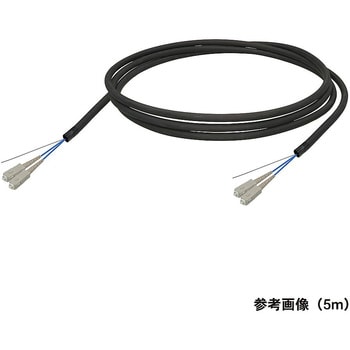 マルチモード光ファイバーケーブル SC-SC 2芯＜屋外用 補強 LAPシース＞2～10m - ダイヤトレンド