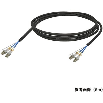 マルチモード光ファイバーケーブル LC-LC 4芯＜屋外用 補強 LAPシース＞2～10m ダイヤトレンド