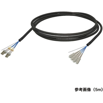 マルチモード光ファイバーケーブル LC-SC 4芯＜屋外用 補強 LAPシース＞2～10m ダイヤトレンド