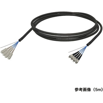 マルチモード光ファイバーケーブル SC-FC 4芯＜屋外用 補強 LAPシース＞2～10m ダイヤトレンド