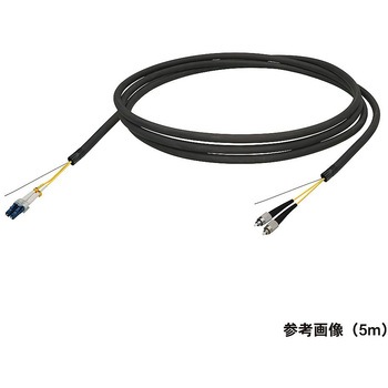 シングルモード光ファイバーケーブル LC-FC 2芯＜屋外用 補強 LAPシース＞2～10m ダイヤトレンド