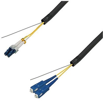シングルモード光ファイバーケーブル LC-SC 2芯＜屋外用 補強 LAPシース＞2～10m ダイヤトレンド