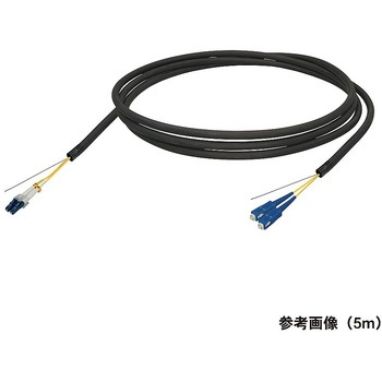 シングルモード光ファイバーケーブル LC-SC 2芯＜屋外用 補強 LAPシース＞2～10m ダイヤトレンド