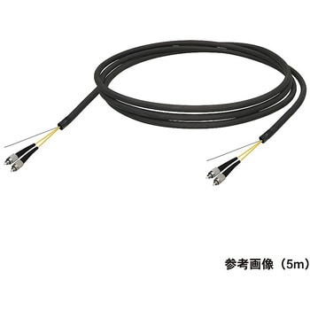 シングルモード光ファイバーケーブル FC-FC 2芯＜屋外用 補強 LAPシース＞2～10m ダイヤトレンド