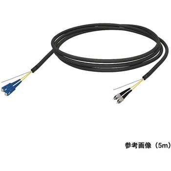 シングルモード光ファイバーケーブル SC-FC 2芯＜屋外用 補強 LAPシース＞2～10m ダイヤトレンド