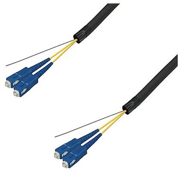 シングルモード光ファイバーケーブル SC-SC 2芯＜屋外用 補強 LAPシース＞2～10m ダイヤトレンド