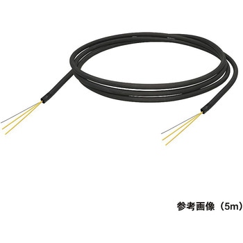 シングルモード光ファイバーケーブル 両端コネクタなし 2芯＜屋外用 補強 LAPシース＞2～10m ダイヤトレンド