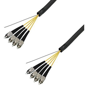 シングルモード光ファイバーケーブル FC-FC 4芯＜屋外用 補強 LAPシース＞2～10m ダイヤトレンド