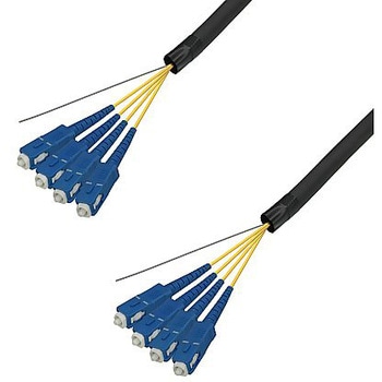 シングルモード光ファイバーケーブル SC-SC 4芯＜屋外用 補強 LAPシース＞2～10m ダイヤトレンド