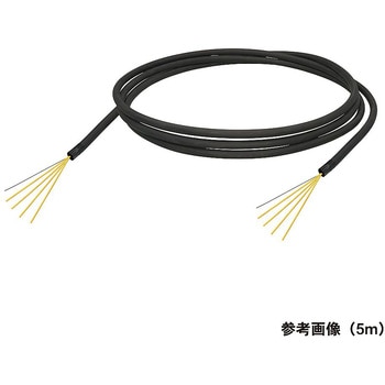 シングルモード光ファイバーケーブル 両端コネクタなし 4芯＜屋外用 補強 LAPシース＞2～10m ダイヤトレンド