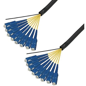 シングルモード光ファイバーケーブル SC-SC 8芯＜屋外用 補強 LAPシース＞2～10m ダイヤトレンド