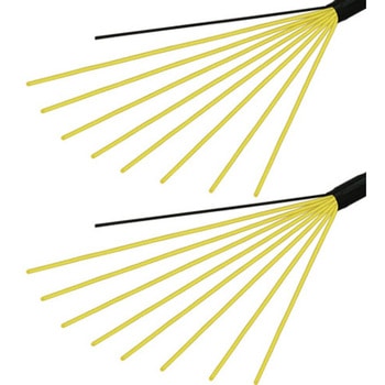 シングルモード光ファイバーケーブル 両端コネクタなし 8芯＜屋外用 補強 LAPシース＞2～10m ダイヤトレンド